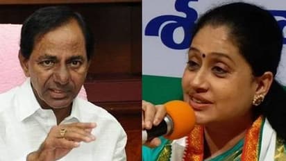 ప్రభుత్వాన్ని కూల్చే కుట్రలు మంత్రులవేనా: కేసీఆర్కు విజయశాంతి ప్రశ్నలు