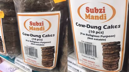 'കഴിക്കരുത്, മതപരമായ ചടങ്ങുകള്‍ക്ക് മാത്രം'; ന്യൂജേഴ്സിയിൽ ചാണകവരളിക്ക് വില 215 രൂപ