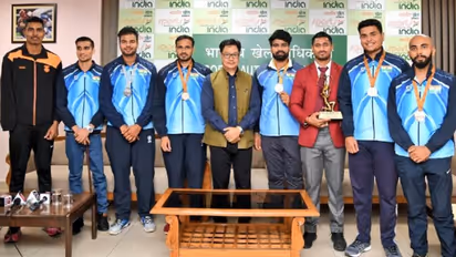 World Para Athletics Championships: Kiren Rijiju honours medal winners; says 'very proud' of them