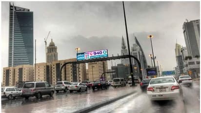 സൗദിയിൽ ശൈത്യം തുടങ്ങി; മഴ തുടരുന്നു - ചിത്രങ്ങള്