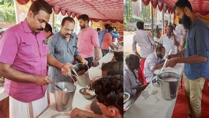 അയ്യപ്പ ഭക്തര്ക്ക് അന്നദാനവുമായി പത്തനംതിട്ടയിലെ സിപിഎം ലോക്കല് കമ്മിറ്റി