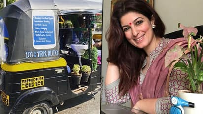 Twinkle Khanna shares intriguing picture of auto and you can't miss a ride on this rickshaw