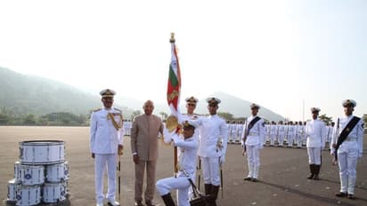 Indian Naval Academy awarded President's Colour in Kerala