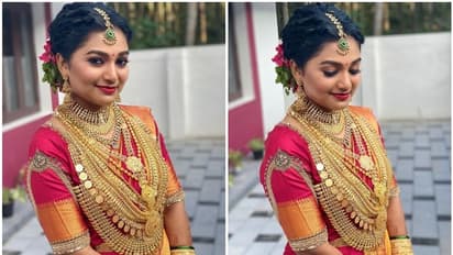 'രാജകീയ വേഷത്തില്‍ നിന്നും മലയാളിവധുവിലേക്ക്'; സാരിയില്‍ സുന്ദരിയായി ശ്രീലക്ഷ്മി, വിവാഹച്ചിത്രങ്ങള്‍ വൈറല്‍