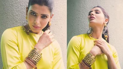 స్టన్నింగ్ లుక్స్ తో అదరగొడుతోన్న సమంత..!