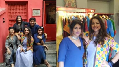 রঙেই মন ছোঁয়াবে শুভা ডিজাইন স্টুডিও, শহরের পোশাক বিপণিতে সোহিনী -সায়নি ও মানালিরা