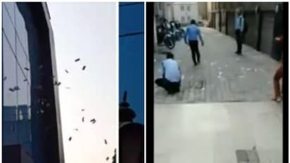 கட்டுக்கட்டாக பறந்து வந்த 2000 ரூபாய் நோட்டுக்கள்.! ரோட்டில் சென்றவர்களுக்கு அடித்தது அதிர்ஷ்டம்..!