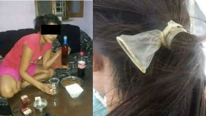 Fact Check: ರಬ್ಬರ್ ಬ್ಯಾಂಡಿನಂತೆ ಕಾಂಡೋಮ್ ಹಾಕ್ಕೊಂಡವಳು JNU ವಿದ್ಯಾರ್ಥಿನಿಯೇ?