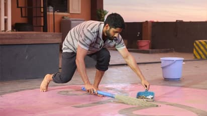 #NC19.. చీపురు పట్టి ఊడ్చేస్తున్న నాగచైతన్య!