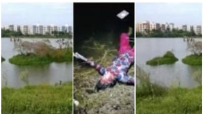 பெரும்பாக்கம் ஏரியில் மிதந்த இளம்பெண் சடலம்..! பிங்க் கலர் ஆடையில் ..யார் இந்த பெண்..!