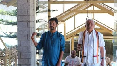 ಅವಧೂತ ವಿನಯ್ ಗುರೂಜೀ ಆಶ್ರಮದಲ್ಲಿ ಕಲ್ಲಡ್ಕ ಪ್ರಭಾಕರ್ ಭಟ್!