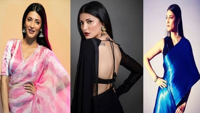 చీరలో శృతి అందాలు.. హీటెక్కించేలా..!