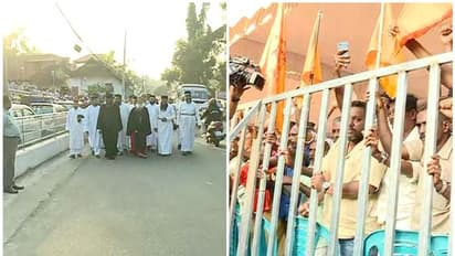 മുളന്തുരുത്തി പള്ളിയില് ഓര്ത്തഡോക്സ് വിഭാഗമെത്തി; പള്ളിക്കുള്ളില് നിലയുറപ്പിച്ച് യാക്കോബായ വിഭാഗം, കനത്ത സുരക്ഷ