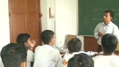 Two Muslim professors teach Sanskrit and Vendanta in a college at Howrah