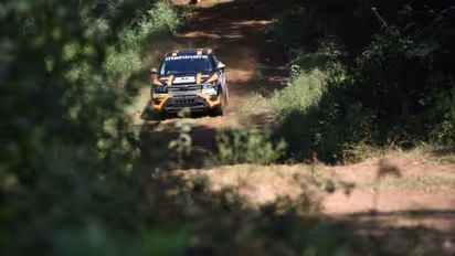 K-1000 Rally: Gaurav Gill takes lead on Day 1 marred by crashes, breakdowns