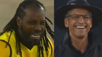 ஒட்டுமொத்த ஸ்டேடியத்தையும் சிரிப்பலையில் ஆழ்த்திய கெய்ல்.. அவரோட அப்பீலை பார்த்து அம்பயரே சிரிச்சுட்டாரு.. வீடியோ