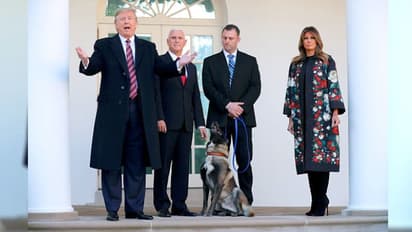 ஐஎஸ்ஐஎஸ் தலைவன் அல்பாக்தாதியை துரத்திய நாய்..!! வெள்ளை மாளிகையில் வைத்து விருது கொடுத்த ட்ரம்ப்..!!