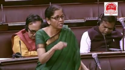 രാജ്യത്തെ സാമ്പത്തിക സ്ഥിതി: തീപ്പൊരി മറുപടിയുമായി ധനമന്ത്രി; ഇതിനിടയിലും ഉറങ്ങി ബിജെപി എംപിമാര്