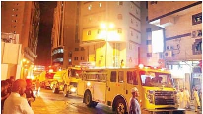 മക്കയില് ഹോട്ടലില് അഗ്നിബാധ; 180 പേരെ ഒഴിപ്പിച്ചു