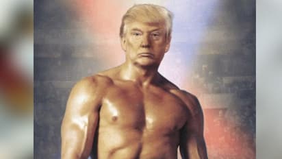 ट्रंप ने शेयर की 'फौलादी बॉडी' वाली फोटो