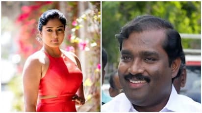 திமிர்.. அகம்பாவம் கொண்ட தரம் கெட்ட நடிகை... திருமாவுக்கு ஆதரவாக காயத்ரியை அசிங்கப்படுத்தும் வேல்முருகன்..!