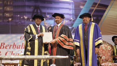 லைக்கா சுபாஷ்கரனுக்கு கௌரவ டாக்டர் பட்டம் !! மலேசிய ஏம்ய்ஸ்ட் பல்கலைக் கழகம் பாராட்டு !!