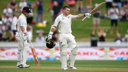 2வது டெஸ்ட்.. இங்கிலாந்துக்கு எதிராக முதல் நாள் ஆட்டத்தில் அசத்திய நியூசிலாந்து.. டாம் லேதம் அபார சதம்