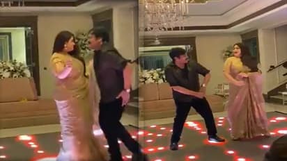 పార్టీలో రెచ్చిపోయిన చిరంజీవి, ఖుష్బూ.. వీడియో చూశారా!