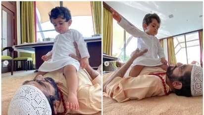 കുടുംബത്തോടൊപ്പം അവധി ആഘോഷിച്ച് ദുബായ് ഭരണാധികാരി; സോഷ്യല് മീഡിയയില് വൈറലായി ചിത്രങ്ങള്