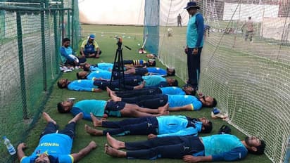 বঙ্গ শিবিরে 'যোগা'যোগ, বাংলা দলের অনুশীলনে কড়া নজর ভিভিএস লক্ষ্মণের