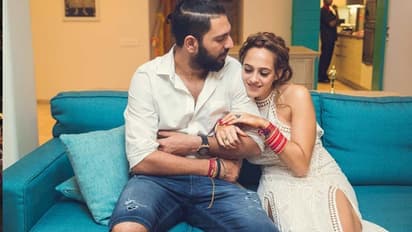 युवराज हेजल की शादी को 3 साल पूरे, सोशल मीडिया पर युवी ने लिए पत्नी के मजे