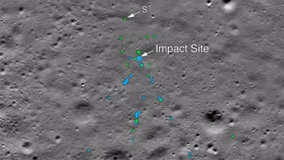 Chandrayaan-2: NASA finds Vikram lander, releases images of impact site on moon