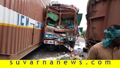 ರಾಷ್ಟ್ರೀಯ ಹೆದ್ದಾರಿಯಲ್ಲಿ ಅಪಘಾತ : ಕಿಲೋಮೀಟರ್ ವರೆಗೆ ಟ್ರಾಫಿಕ್ ಜಾಮ್