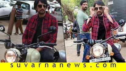 ಕಾರು ಬಿಟ್ಟು ಜಾವಾ ಬೈಕ್ ಏರಿದ ಕಿಚ್ಚ ಸುದೀಪ್!
