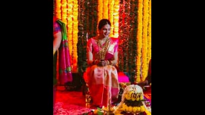 கிரிக்கெட் வீரர் மணிஷ் பாண்டே - அர்ஷிதா ஷெட்டியின் திருமண புகைப்படங்கள்..!