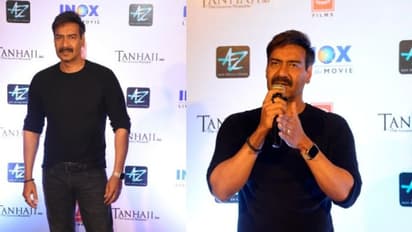 থ্রিডি ট্রেলার নিয়ে কলকাতায় তানাজি, ১০০ তম ছবির ঘিরে আশাবাদী অজয়