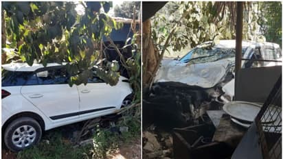 നിയന്ത്രണം വിട്ട് കാർ കടയിലേക്ക് ഇടിച്ചുകയറി; കാറും കടയും തകർന്നു