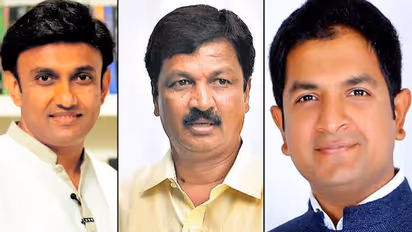 Karnataka by-polls: Politicos form beeline to cast votes