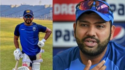 కేదార్ జాదవ్ ఫోటో: ఫోజులు కాదు బ్యాటింగ్ సంగతి చూడంటూ రోహిత్ సెటైర్లు