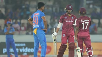 ಮೊದಲ ಟಿ20; ಭಾರತಕ್ಕೆ ಬೃಹತ್ ಟಾರ್ಗೆಟ್ ನೀಡಿದ ವೆಸ್ಟ್ ಇಂಡೀಸ್!