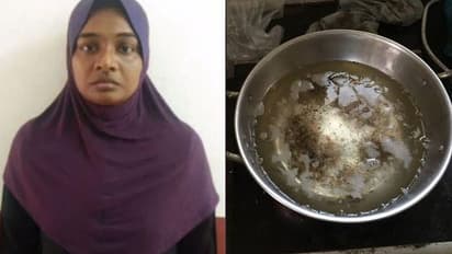 கொதிக்கும் எண்ணெய்யை ஊற்றி கணவனை கொலை செய்த கொடூர மனைவி..!