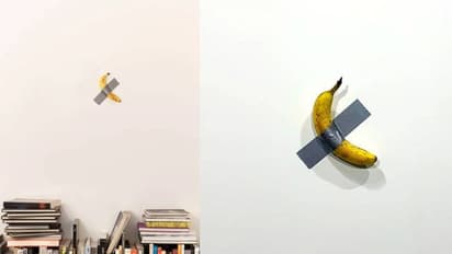 ചുമരില് ഒട്ടിച്ചുവച്ച വാഴപ്പഴത്തിന് 85 ലക്ഷം രൂപ, വിറ്റത് മണിക്കൂറിനുള്ളിൽ