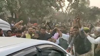 உன்னாவ் கிராமத்துக்கு சென்ற பாஜக அமைச்சர்களை விரட்டி அடித்த பொது மக்கள் !! கடும் எதிர்ப்பு !!