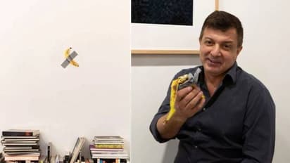 85 ലക്ഷം രൂപയ്ക്ക് വിറ്റ വാഴപ്പഴം ഒറ്റയടിക്ക് അകത്താക്കി പ്രാങ്ക് അവതാരകൻ