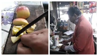 ঘুগনি, চপের সঙ্গে আপেল কুচি, ঘাটালের দোকানে পেঁয়াজ প্রতিবাদ