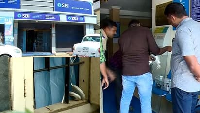 തൃശ്ശൂരിലും കവർച്ചാ ശ്രമം: എസ്ബിഐ ബാങ്ക് കുത്തിത്തുറക്കാൻ ശ്രമിച്ചു