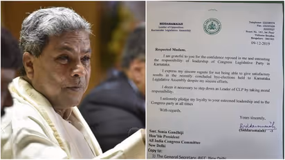 தோல்விக்கு தார்மீக பொறுப்பேற்ற சித்தராமையா..! பதவி விலகுவதாக அறிவிப்பு..!