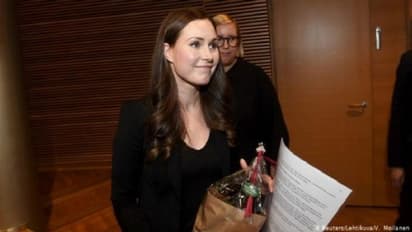 இவ்வளவு சின்ன வயசுல ஒரு நாட்டோ பிரதமரா !! பின்லாந்து பெண் பிரதமருக்கு குவியும் பாராட்டுகள் !!