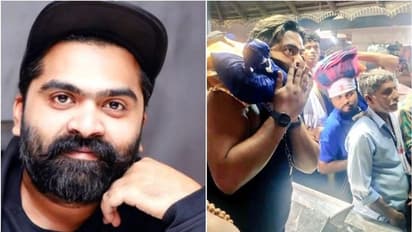 ഷൂട്ടിങ് തിരക്കുകള്‍ക്ക് ഇടവേള; അയ്യപ്പസന്നിധിയില്‍ കൈകൂപ്പി നടന്‍ ചിമ്പു, വൈറലായി ചിത്രങ്ങള്‍