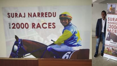 Record 2,000 wins and counting: Bengaluru jockey Suraj Narredu wants to continue riding on victorious path
